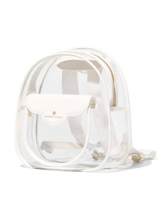 Kendra Scott Backpack - Clear/White main image 2